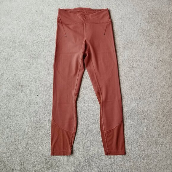 Lululemon Everlux and Mesh High-Rise Tight 25" in Dark Terracotta, size 6 - Picture 7 of 11